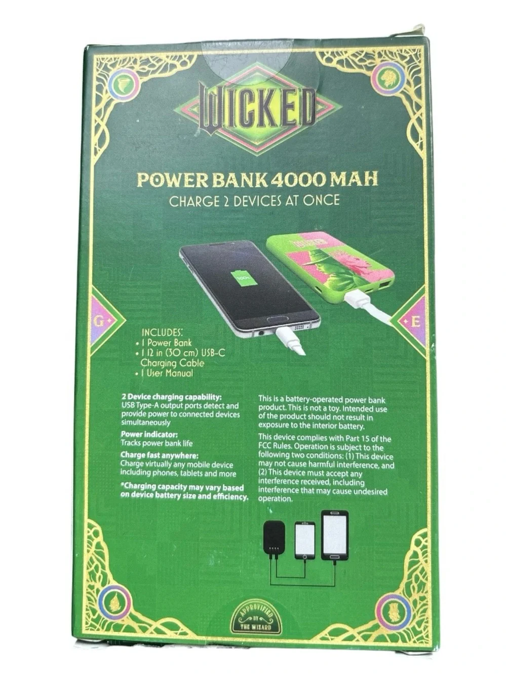 Wicked 4000mAh Power Bank